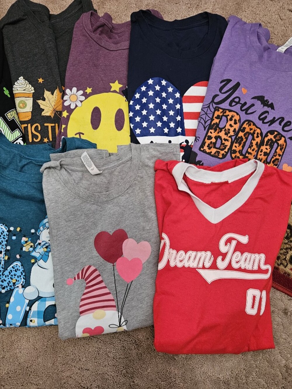 Like NEW ☆ Banner Health "LOT of 8 Theme T-Shirts, Size XL, NICE!